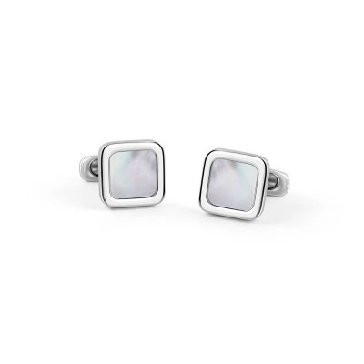 Gemelli Equilibrio argento con madreperla [d08dfd9e]