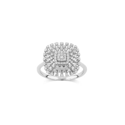 Anello Bagliori oro bianco con diamanti [0d37fa7f]