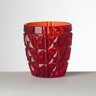 Bicchiere Acqua Stella Rosso [697a5b3c]