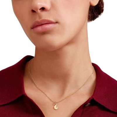 Charm Luna oro giallo 9kt e diamante [19d38272]