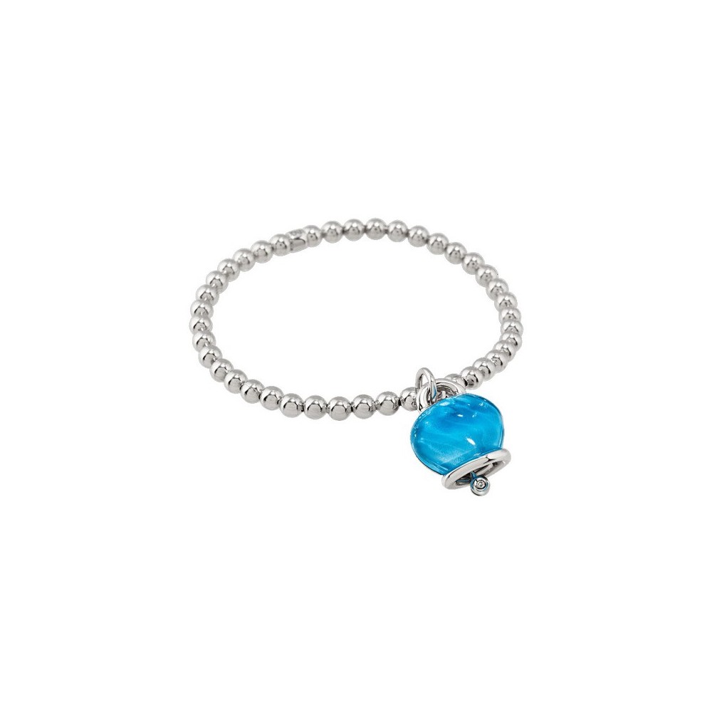 Bracciale Et Voilà Campanelle Argento azzurro [e3ae8bf6]