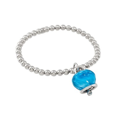 Bracciale Et Voilà Campanelle Argento azzurro [3a88c8fb]