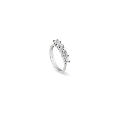 Anello Virginia oro bianco con diamanti [9d92907f]