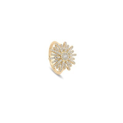 Anello Sole oro giallo con diamanti [a394a070]