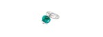 Anello Et Voilà Campanelle Argento verde [543abf9b]