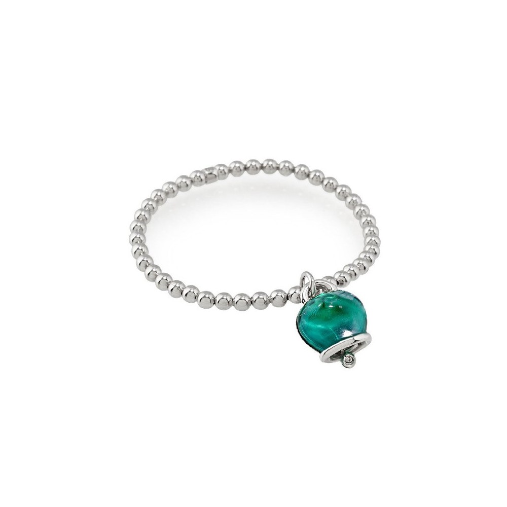Bracciale Et Voilà Campanelle Argento verde [185bf793]