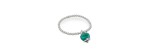 Bracciale Et Voilà Campanelle Argento verde [185bf793]
