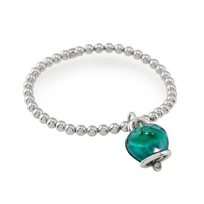 Bracciale Et Voilà Campanelle Argento verde [c17db49e]