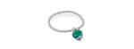 Bracciale Et Voilà Campanelle Argento verde [c17db49e]