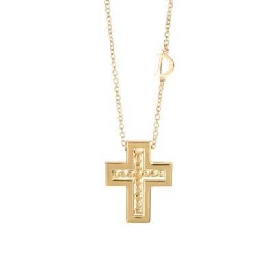 Collier Croce Belle Époque oro giallo [db5f605f]