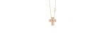 Collier Croce Belle Époque oro rosa e diamanti [a95f7538]