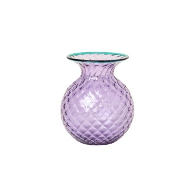 Vaso Balloton Fiori Lilla Menta H. 16,5 [39091d38]