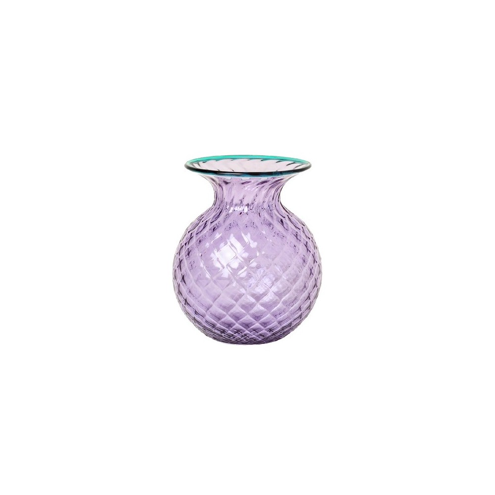 Vaso Balloton Fiori Lilla Menta H. 16,5 [39091d38]
