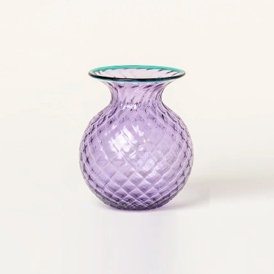 Vaso Balloton Fiori Lilla Menta H. 16,5 [39091d38]