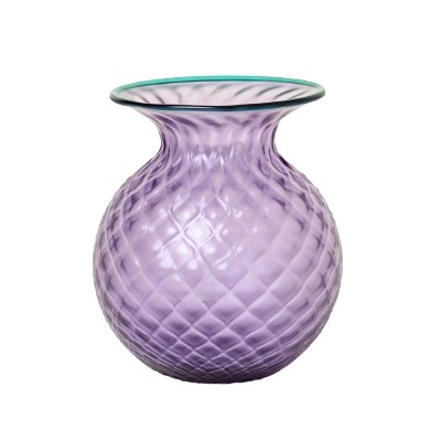 Vaso Balloton Fiori Lilla Menta H. 24 cm [3884b3be]