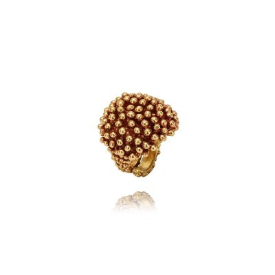 Anello Riccio Ottone Miele [9b94c23b]