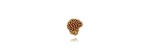 Anello Riccio Ottone Miele [9b94c23b]