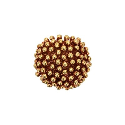 Anello Riccio Ottone Miele [a0aa6c54]
