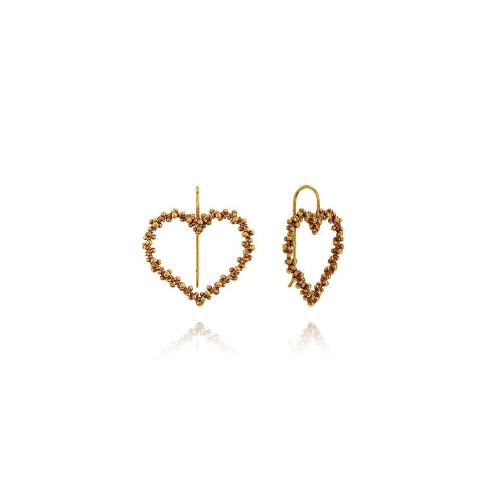 Orecchino Mon Amour Ottone Miele [32337426]