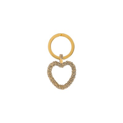 Portachiavi I Love You Ottone Grigiosole [efd83035]