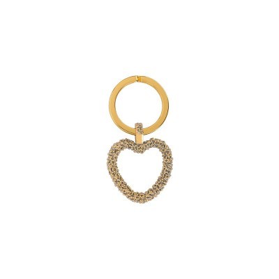 Portachiavi I Love You Ottone Grigiosole [efd83035]