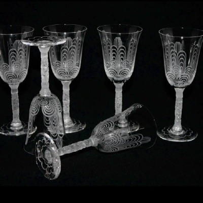 Set 6 Calici acqua Jets d'Eau [af110226]