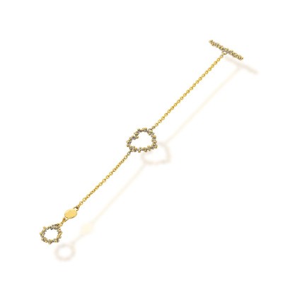 Bracciale Mon Amour Ottone Grigiosole [c3fbaf88]
