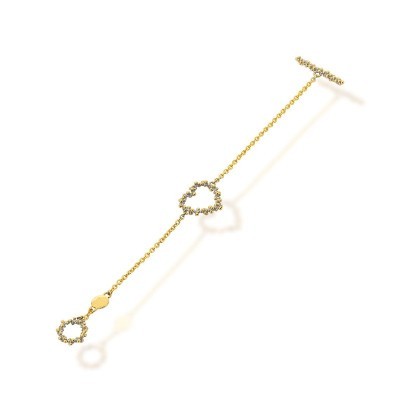Bracciale Mon Amour Ottone Grigiosole [c3fbaf88]