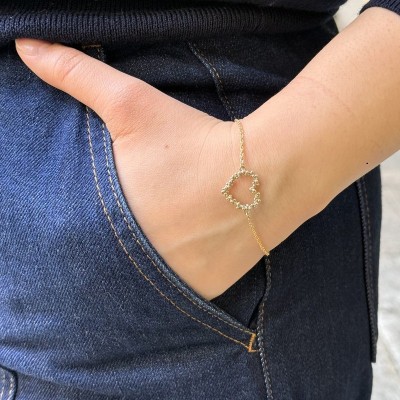 Bracciale Mon Amour Ottone Grigiosole [1addec85]