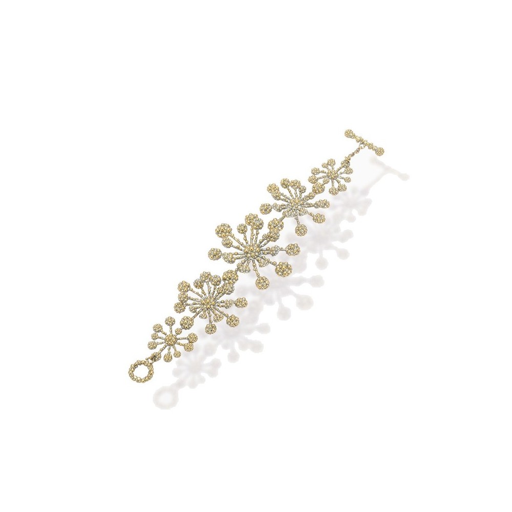 Bracciale Explosion Ottone Grigiosole [f2ea2b70]