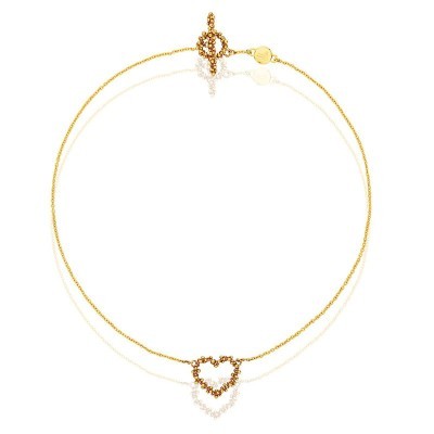 Collana Mon Amour Ottone Miele [4e1ec908]