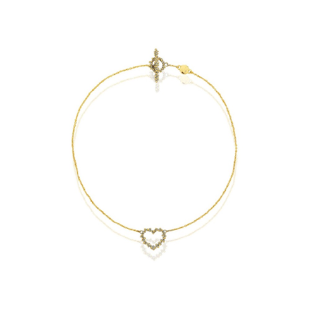Collana Mon Amour Ottone Grigiosole [2227f1d2]