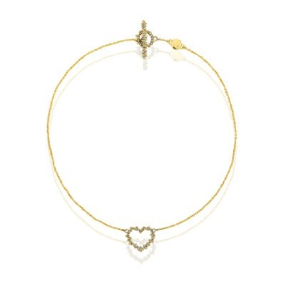 Collana Mon Amour Ottone Grigiosole [2227f1d2]