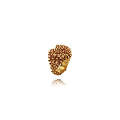 Anello I LOVE YOU Ottone Miele [76c7aade]