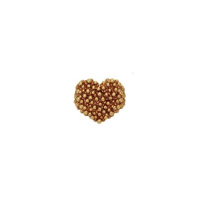 Anello I LOVE YOU Ottone Miele [afe1e9d3]