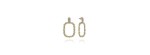 Orecchini Timbro Ottone Grigiosole [e2e0b613]