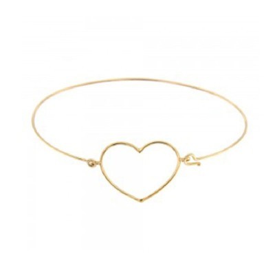 Bracciale rigido Cuore oro giallo 18kt [3cf98b30]