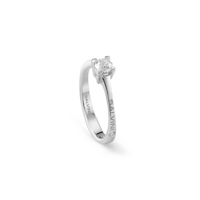 Anello Battito oro bianco con diamante [6da262c4]