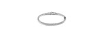 Bracciale Funky argento rodiato con diamante [2a9ee1c4]