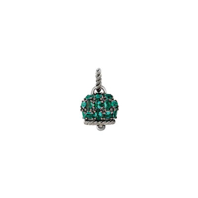 Ciondolo Et Voilà Campanelle Argento verde [ddc18f28]