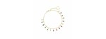 Bracciale Frange Smeraldo Rubino e Zaffiro [37327242]