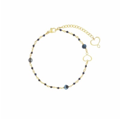 Bracciale Rosario Zaffiro e Acquamarina [521f3202]