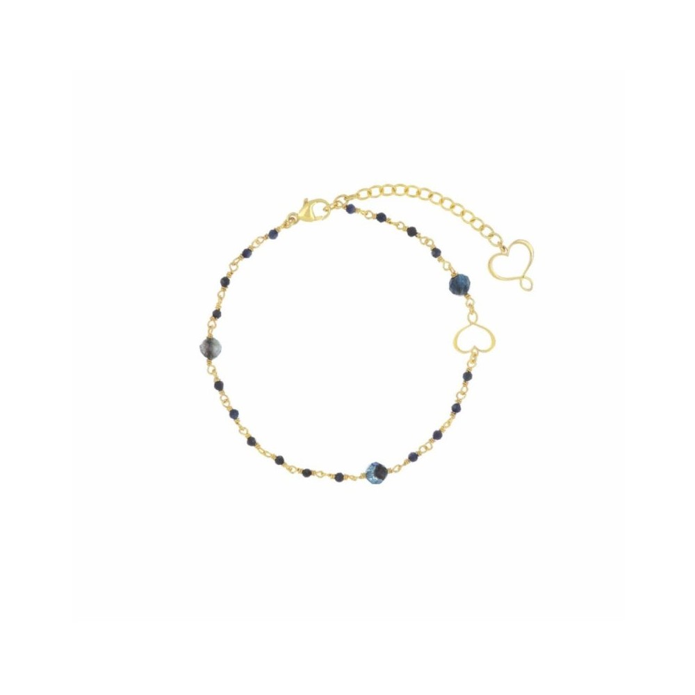 Bracciale Rosario Zaffiro e Acquamarina [521f3202]