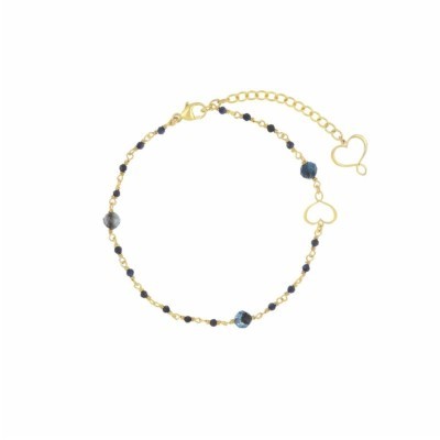 Bracciale Rosario Zaffiro e Acquamarina [521f3202]