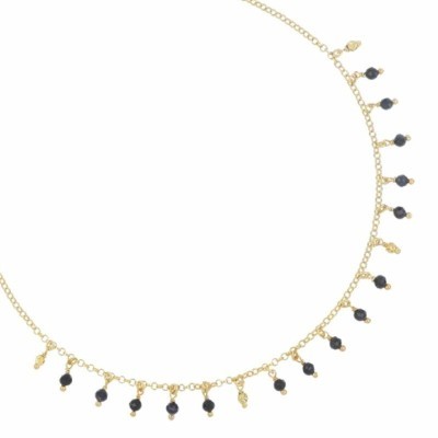 Girocollo Frange Zaffiri [f5b47785]