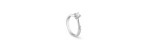 Anello Virginia oro bianco con diamante [425e68f3]