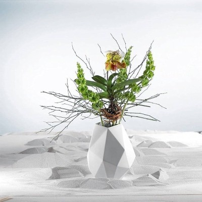 Vaso 9 cm Surface Weiss matt [6854d6d5]