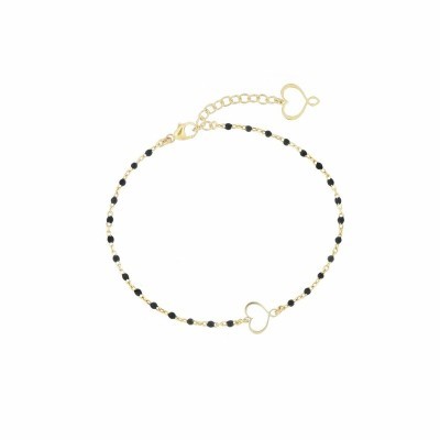 Bracciale in smalto nero Maman Et Sophie [dd71b8b4]