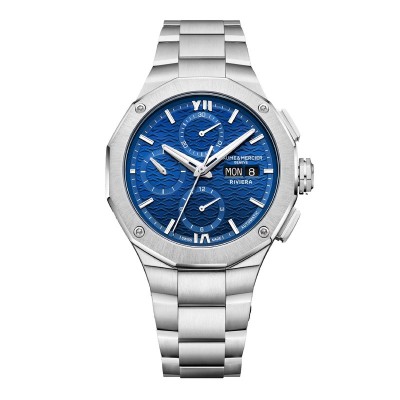 Riviera Auto Cronografo Baume & Mercier 41mm Blu [282ca343]