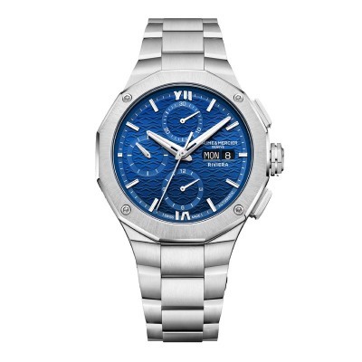 Riviera Auto Cronografo Baume & Mercier 41mm Blu [282ca343]